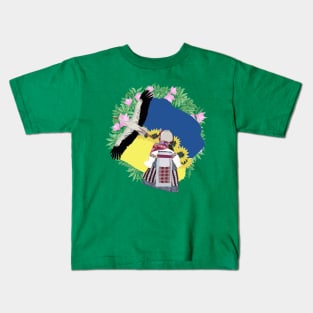 Ukrainian Folk Doll, Motanka. Kids T-Shirt